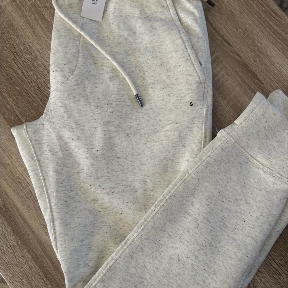 Cozy Cream Jogger Pants